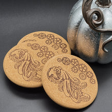 Load image into Gallery viewer, Steampunk Cork Coasters
