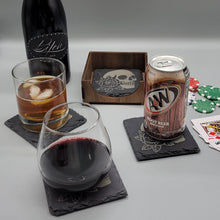 Load image into Gallery viewer, Skull Slate Coasters
