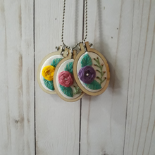 Load image into Gallery viewer, embroidered pendants
