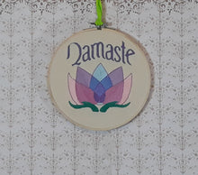 Load image into Gallery viewer, lotus embroidery
