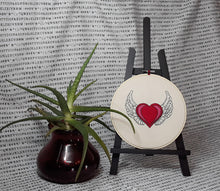 Load image into Gallery viewer, tattoo heart embroidery
