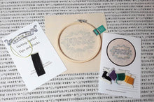 Load image into Gallery viewer, Fuck Embroidery Kit Beginner
