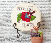 Load image into Gallery viewer, tattoo life embroidery
