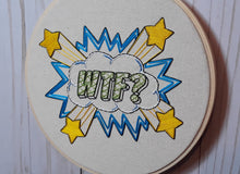 Load image into Gallery viewer, WTF? Embroidery Kit 7&quot;
