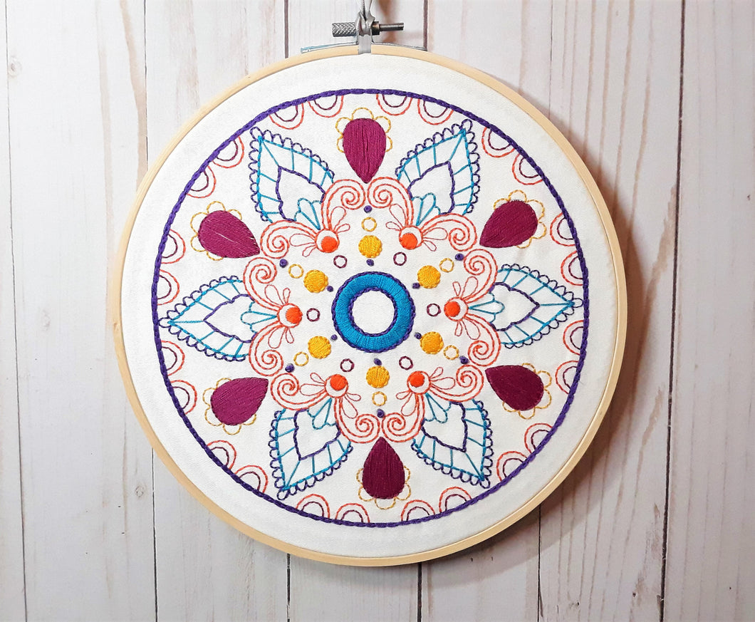 mandala embroidery