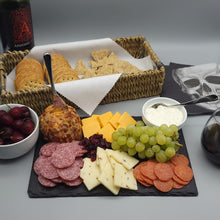 Load image into Gallery viewer, Skull Slate Charcuterie Board Set
